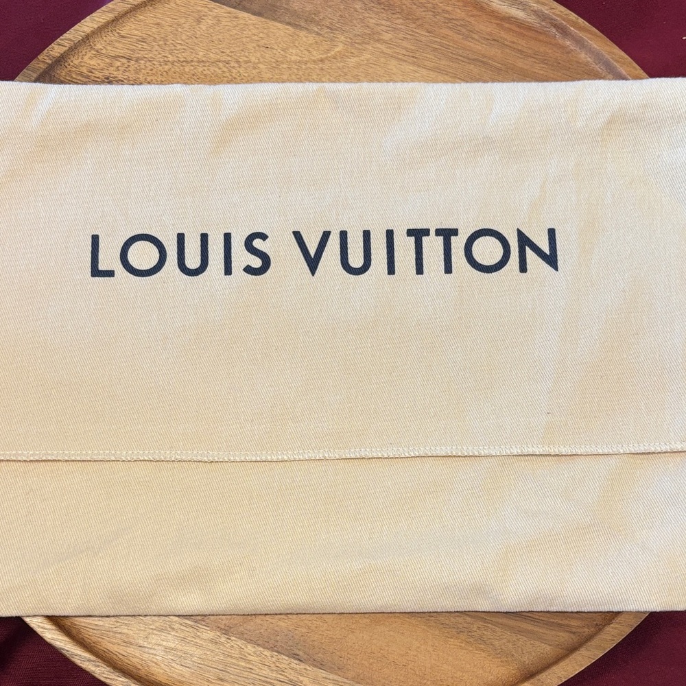 Louis Vuitton Cream Dust Bag